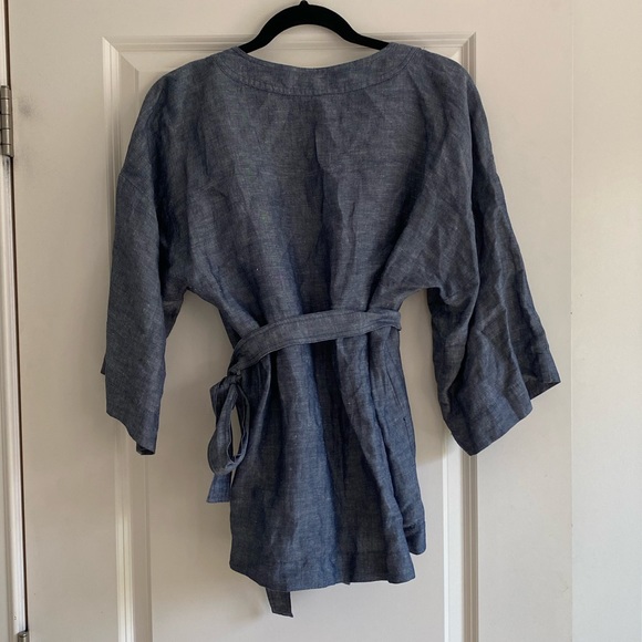 - H by Halston wrap blouse - Picture 2 of 4